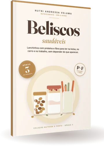Capa do bônus Beliscos saudáveis